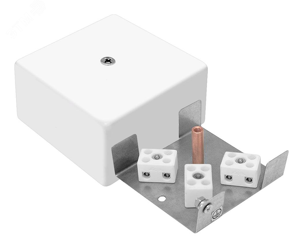 Изображение товара Коробка монтажная огнестойкая КМ-О IP41 72х72 для кабельных линий
