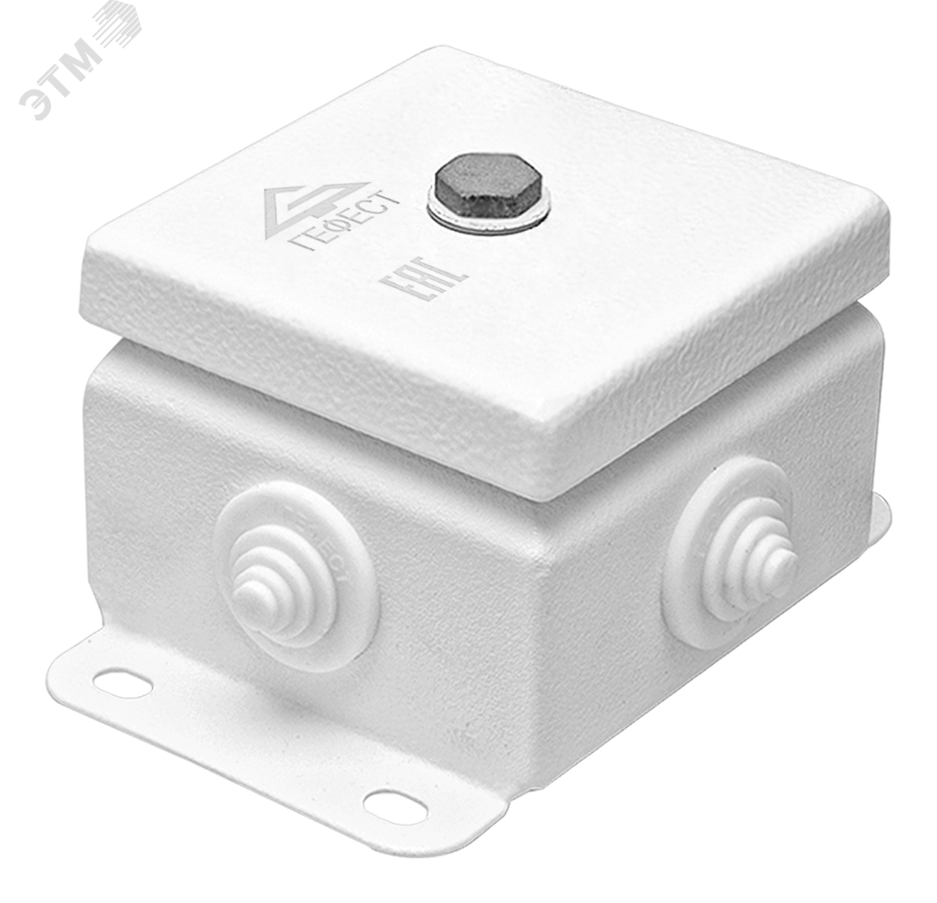 Коробка монтажная огнестойкая КМ-О (8к)-IP54-0808,4 ввода артикул ...