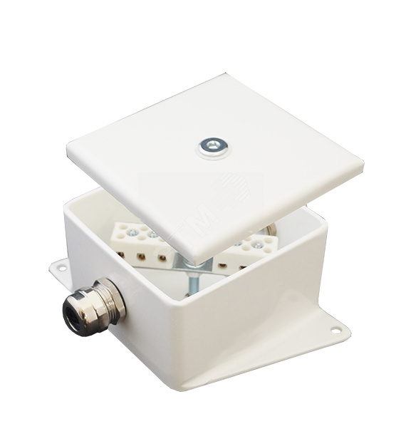 Коробка монтажная огнестойкая КМ-О (4к)-IP66-100х100 два ввода BD ...