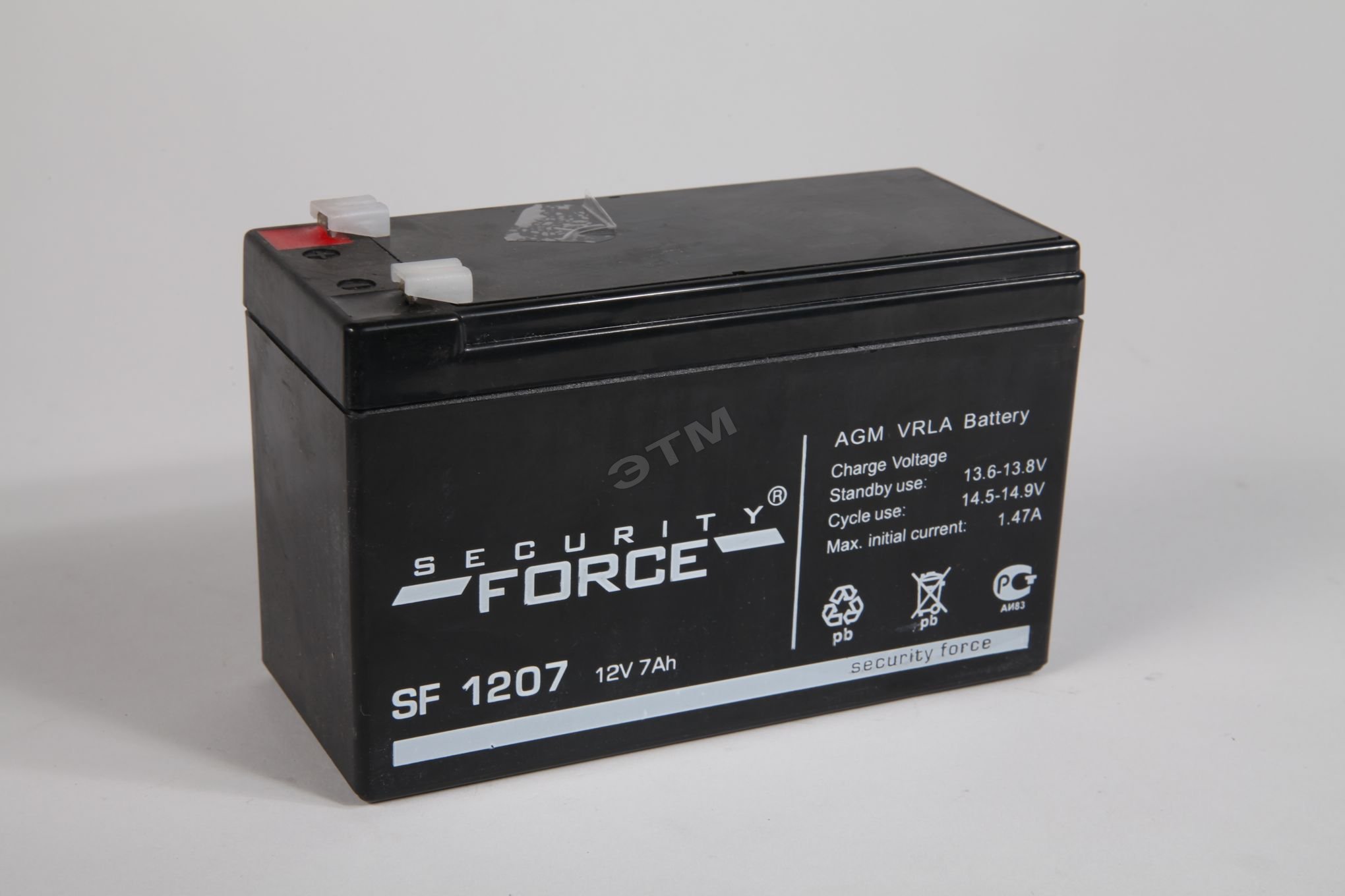 Аккумулятор SF 12В/7 А/ч (АКБ SF 1207) Security Force  цена