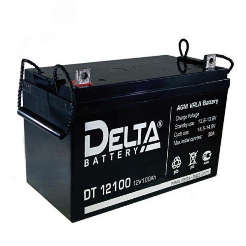 Аккумулятор DT 12В 150Ач DT 12150 DELTA
