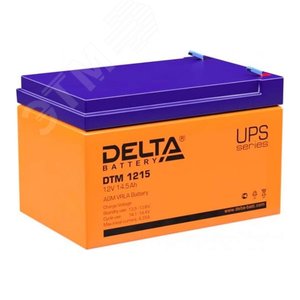 Аккумулятор DTM 12В 15Ач DTM 1215 DELTA