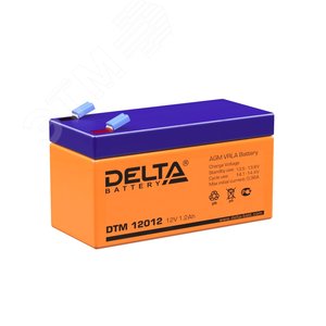 Аккумулятор DTM 12В 1.2Ач DTM 12012 DELTA