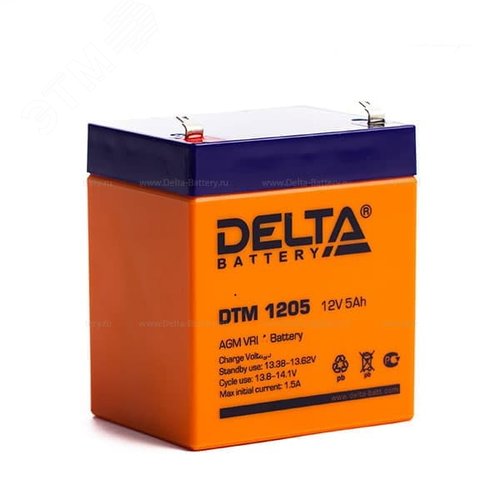 Изображение товара Аккумулятор DTM 12В 5Ач (шт)