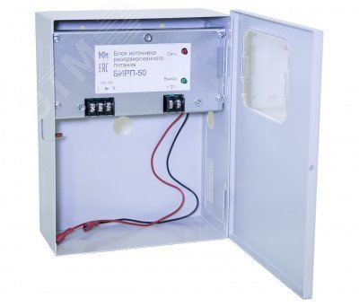 Изображение товара Источник вторичного электропитания 12В 5А для аккумулятора 7 Ач IP30 Россия