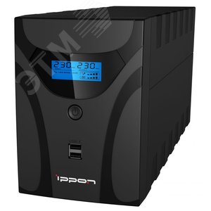 Изображение товара Источник бесперебойного питания Line-interactive Smart Power Pro II 1200 ВА/720 Вт фазы 1/1, Tower, 4xSchuko, USB type B, c АКБ (шт)