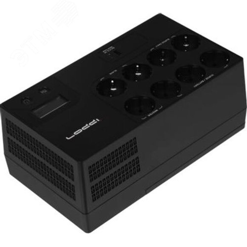 Изображение товара Источник бесперебойного питания line-interactive Kirpich 1050 ВA/ 600 Вт фаза 1/1, Tower, с АКБ 12 В, 1x9Ач, USB А и С (шт)