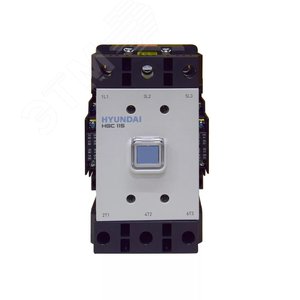 Магнитный контактор HGC115 22NS F440 115A 60кВт при АС3 (380-440В) кат. 380В АC 110-220 DC 2НО+2НЗ