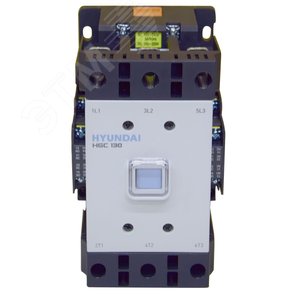 Магнитный контактор HGC130 22NS F440 130A 65кВ при АС3 (380-440В) кат. 380В АC 110-220 DC 2НО+2НЗ