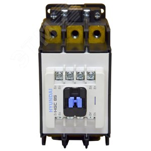 Магнитный контактор HGC85 22NS X220 85A 45 кВт при АС3 (380-440В) кат. 220В АC 2НО+2НЗ