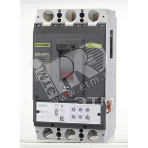 Выключатель автоматический UPB630S 3PESS0000X 00630 320-630A ток к.з. 85kA AC380/415В