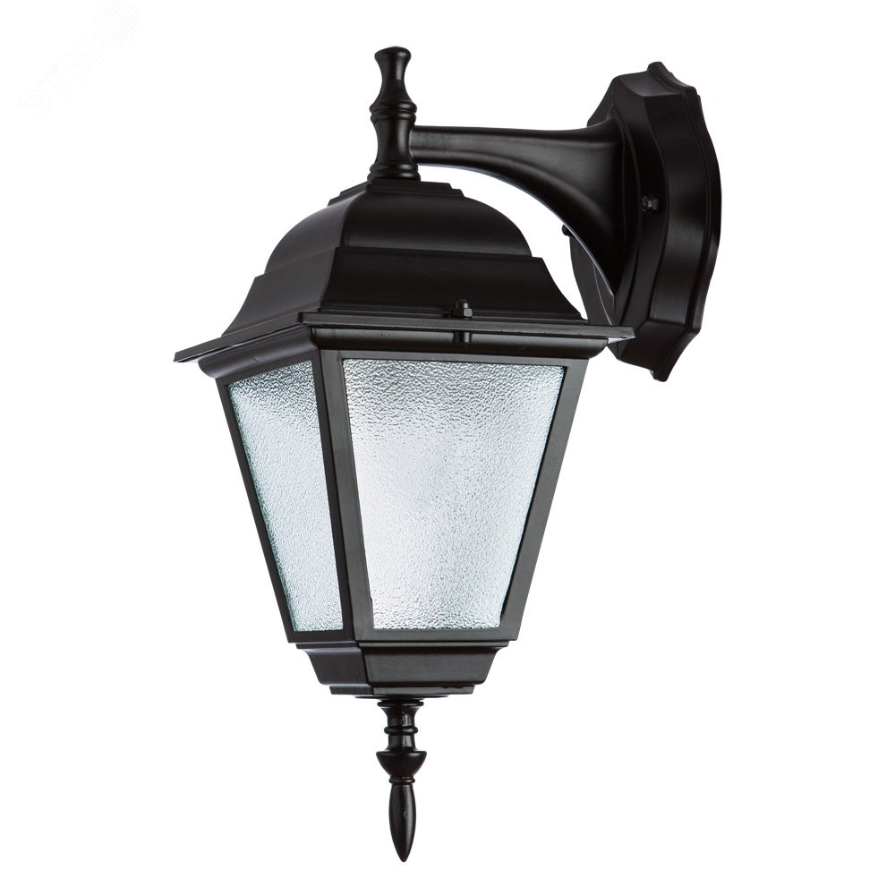 Изображение товара Уличный настенный светильник Arte Lamp BREMEN IP44 черный металл стекло