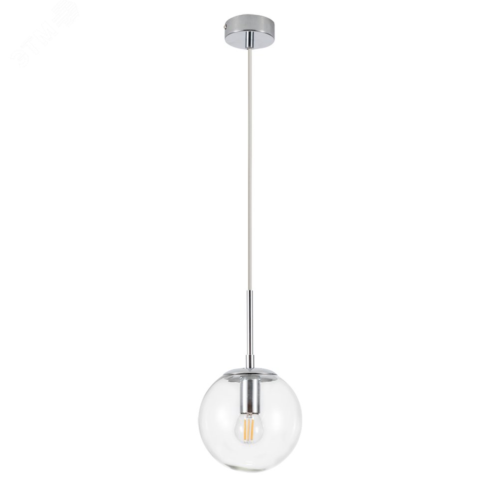 Изображение товара Светильник подвесной VOLARE E14 1х40Вт Металл Хром (шт)