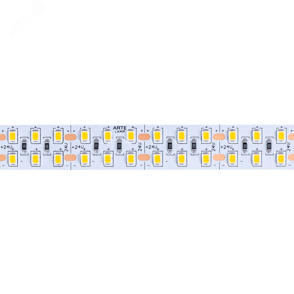Изображение товара Светодиодная лента Arte Lamp 20Вт/м 24В 3000К 5м IP20