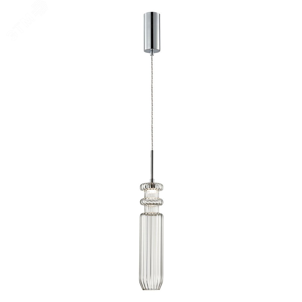 Изображение товара Подвесной светильник CRYSTAL LED 4Вт металл хром современный стиль