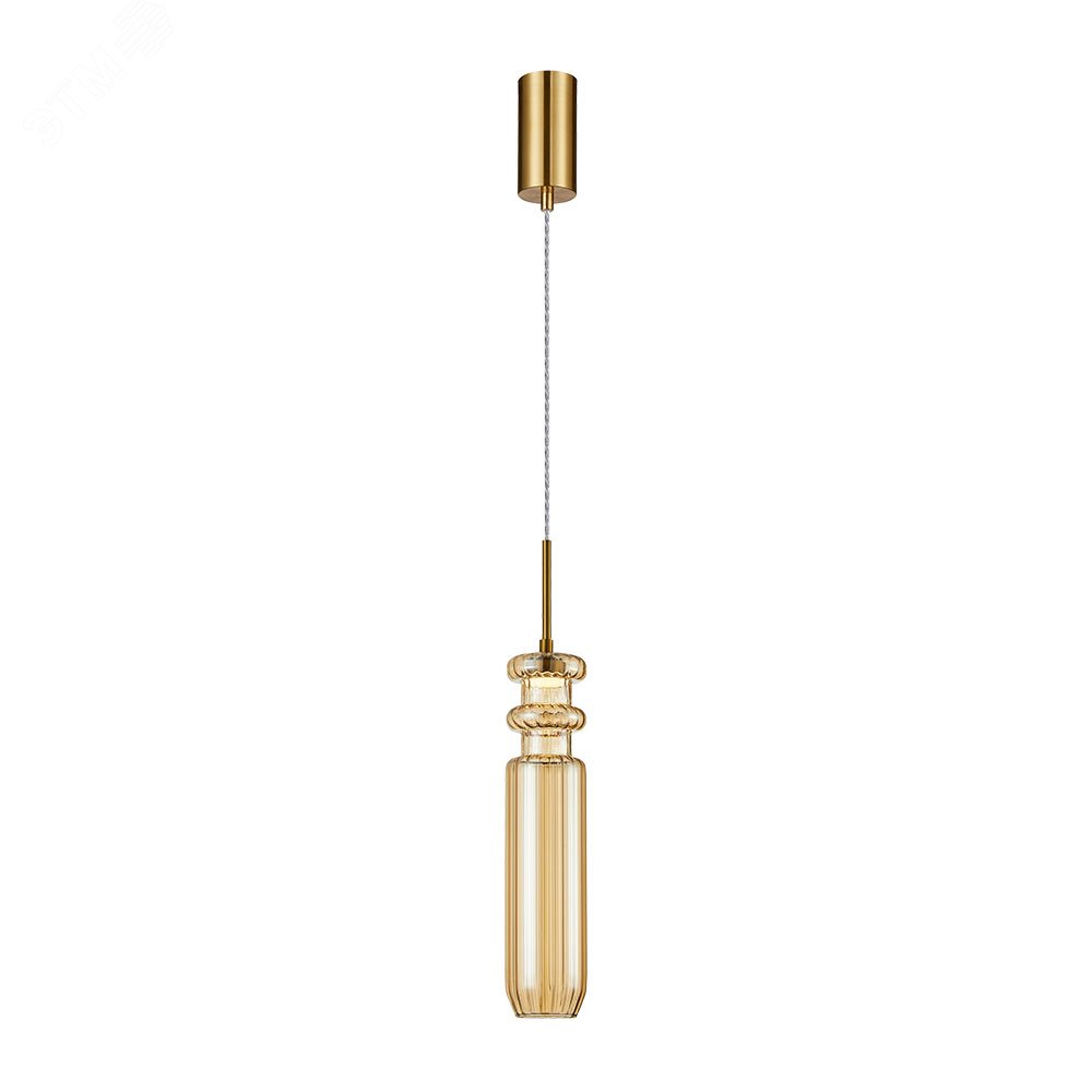 Изображение товара Подвесной светильник CRYSTAL LED 4Вт Металл Медь современный дизайн