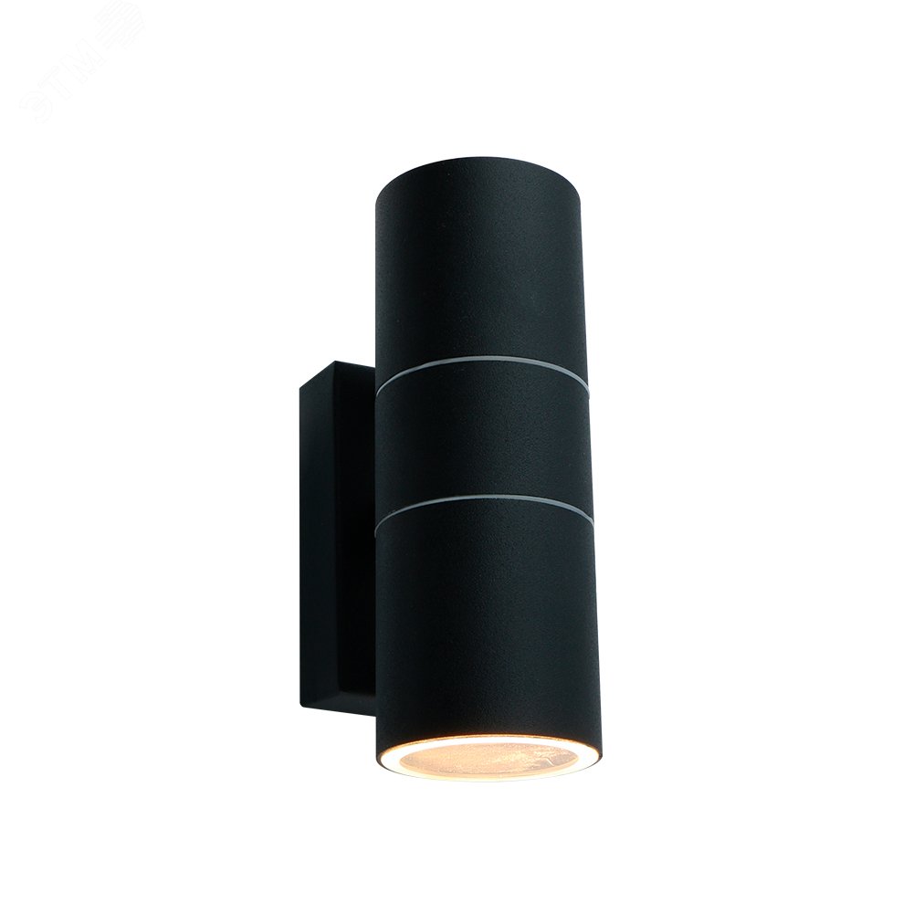 Изображение товара Фасадный светильник Arte Lamp MISTERO GU10 2х35 Вт черный металлический