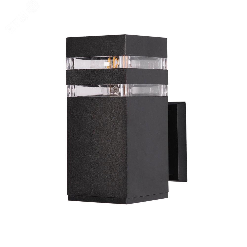 Изображение товара Уличный настенный светильник HEATHER Arte Lamp 20Вт черный металлопокрытие для улицы