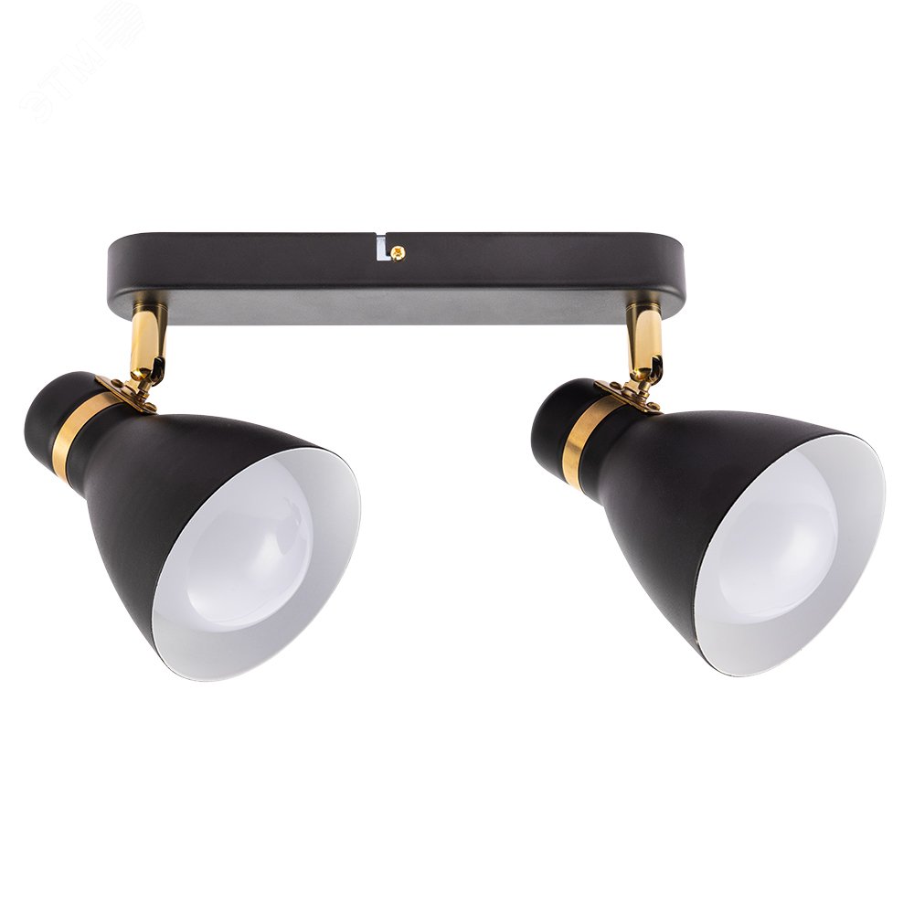 Изображение товара Спот FAFNIR A5047PL-2BK, 2х40Вт, черный, Arte Lamp