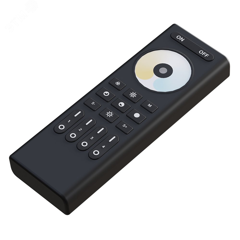 Изображение товара Пульт управления для двухканального контроллера Arte Lamp SMART A70RC-02CH-BK черный из пластика