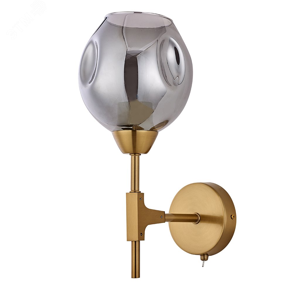 Изображение товара Бра YUKA E27 1х60Вт Металл Медь интерьер спальни