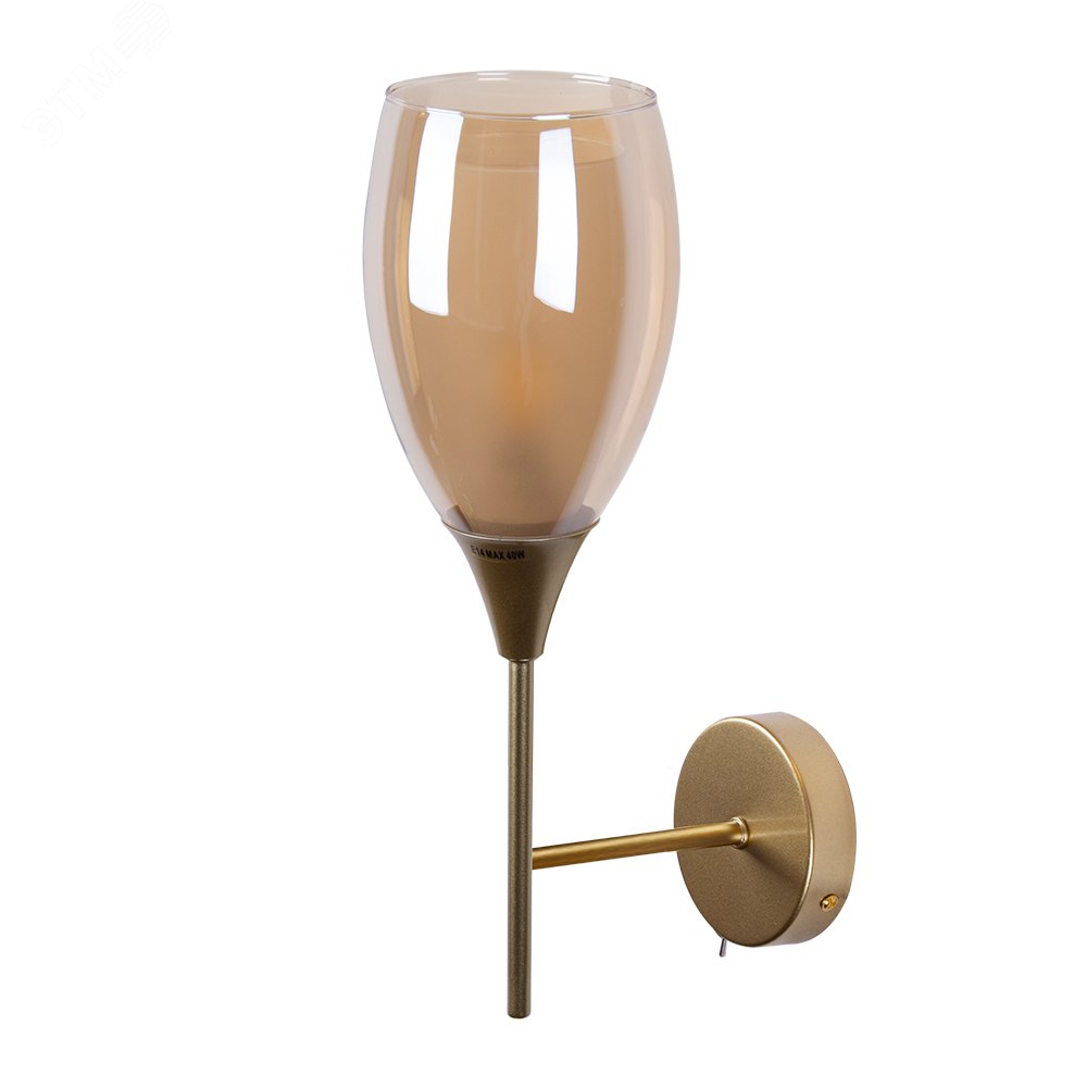 Изображение товара Бра Arte Lamp BARRY E14 1х40Вт Металл Золотистый (шт) Изображение товара Бра Arte Lamp BARRY E14 1х40Вт Металл Золотистый (шт)