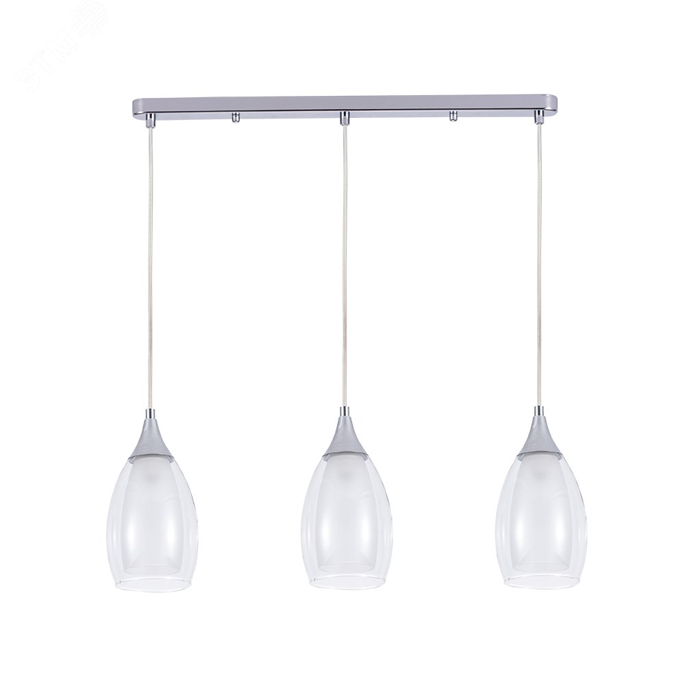 Изображение товара Светильник подвесной BARRY E14 3х40Вт Металл Хром (шт)