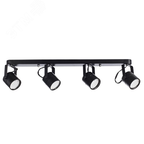 Изображение товара Спот MIZAR GU10 4х50Вт Металл Чёрный (шт)