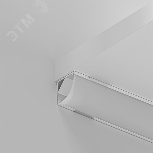 Изображение товара Профиль угловой для ленты SURFACE Алюминий Серый (шт)