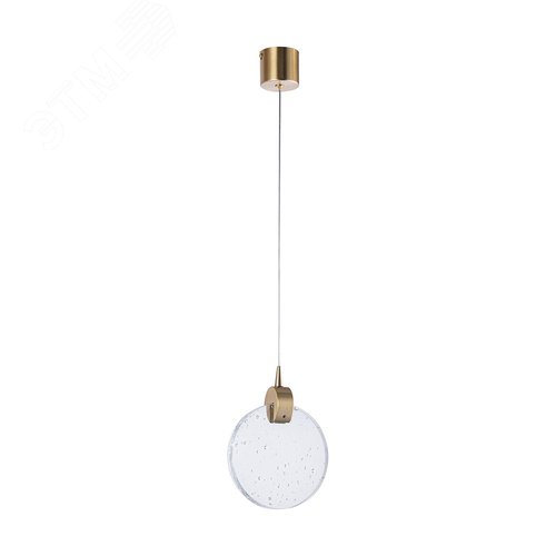 Изображение товара Светильник подвесной PLANET LED 4Вт Металл Латунь (шт)