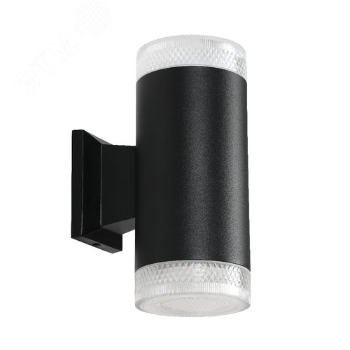 Изображение товара Светильник фасадный PIAUTOS GX53 2х15Вт Металл Чёрный (шт)