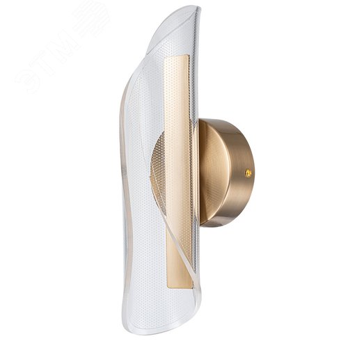 Изображение товара Светильник настенный CICLONE LED 6Вт Металл Латунь (шт)