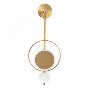 Изображение товара Светильник настенный POLARIS LED 7Вт Металл Золото (шт)