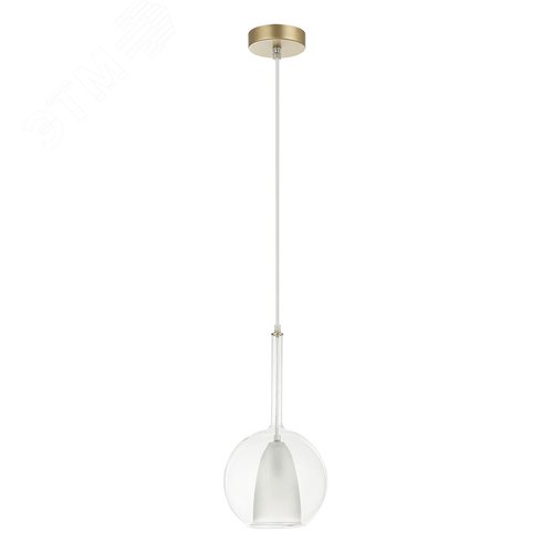 Изображение товара Светильник подвесной Gala E14 1х40Вт Металл Золото (шт)