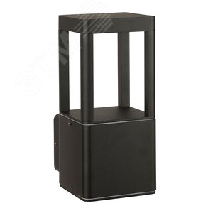 Изображение товара Светильник фасадный PHERKAD LED 9Вт Металл Чёрный (шт)