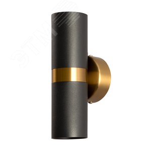 Изображение товара Подсветка декоративная RAN GU10 2х50Вт Металл Чёрный (шт)