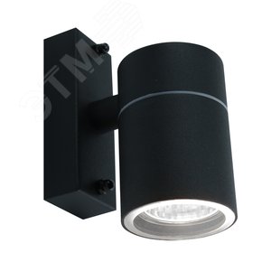 Изображение товара Светильник фасадный MISTERO GU10 1х35Вт Алюминий Чёрный (шт)