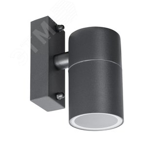 Изображение товара Светильник фасадный MISTERO GU10 1х35Вт Алюминий Серый (шт)