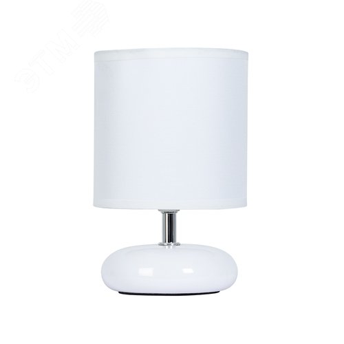 Изображение товара Лампа настольная декоративная HADAR E14 1х40Вт Керамика Белый (шт)