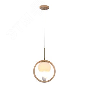 Изображение товара Светильник подвесной CAPRICE E27 1х60Вт Металл Бежевый (шт)