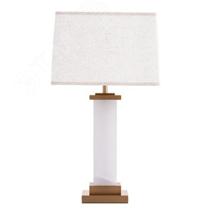 Изображение товара Лампа настольная декоративная CAMELOT E27 1х60Вт Металл Медь (шт)