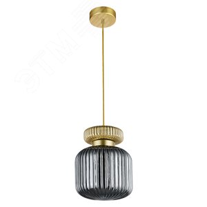 Изображение товара Светильник подвесной HAMAL E27 1х60Вт Металл Золото (шт)