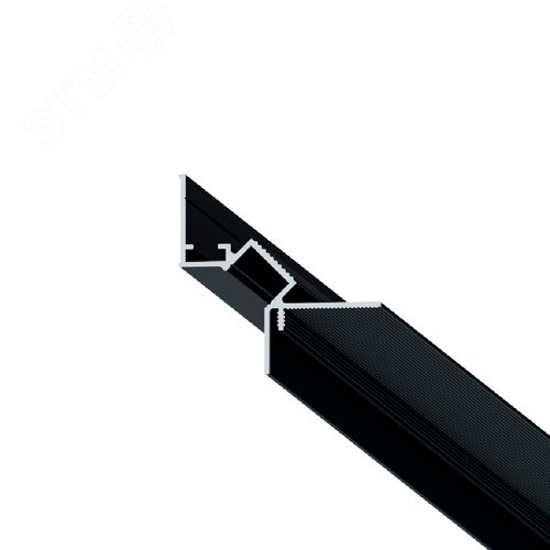 Изображение товара Профиль теневой под ГКЛ GAP Алюминий Чёрный (шт)