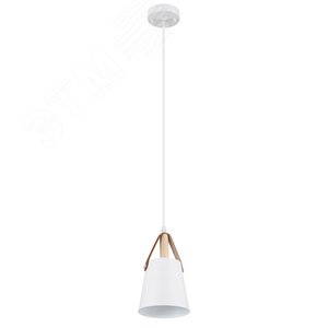 Изображение товара Светильник подвесной THOMAS E27 1х60Вт Металл Белый (шт)