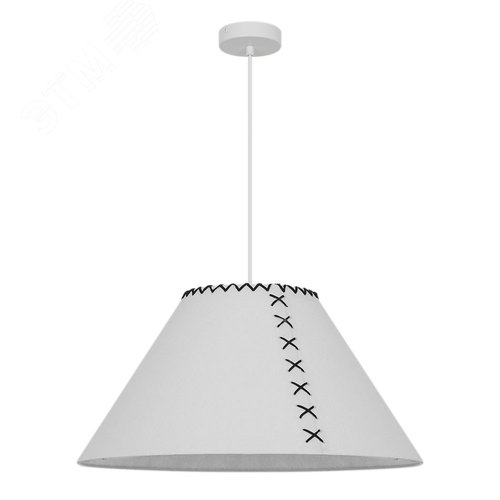 Изображение товара Подвесной светильник FLEECE E27 1*40Вт Металл Белый (шт)