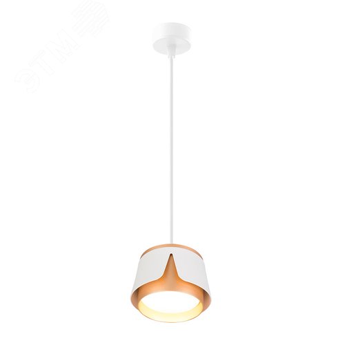 Изображение товара Светильник подвесной AMAKS GX53 1х12Вт Алюминий Белый (шт)