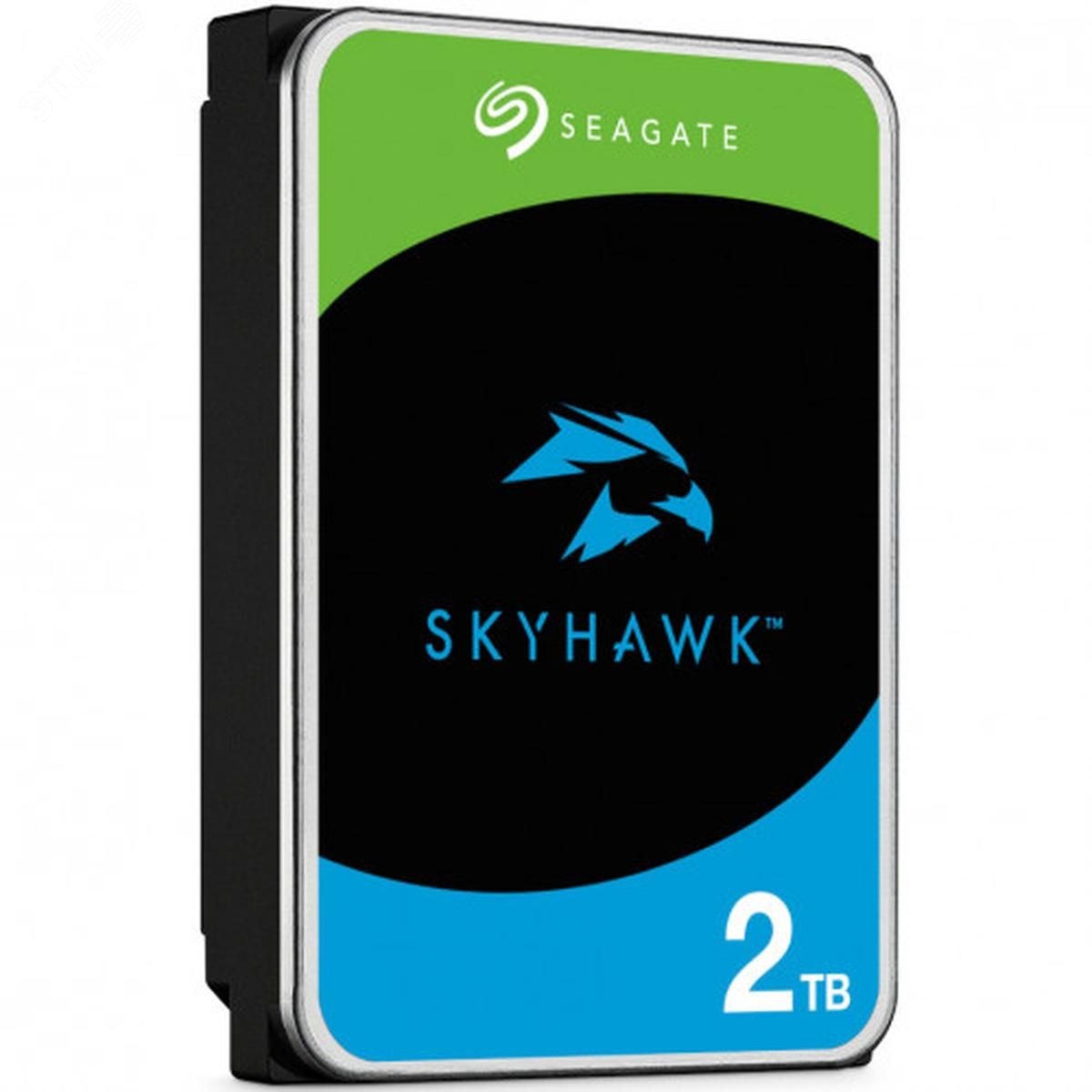 Изображение товара Жесткий диск Seagate SkyHawk 2TB 3.5 SATAIII для видеонаблюдения