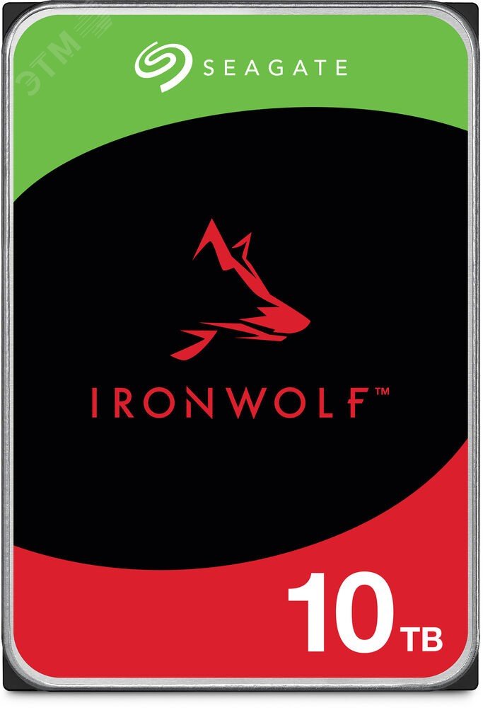 Изображение товара Жесткий диск 10TB IronWolf SATAIII 7200 об/мин 256 МБ