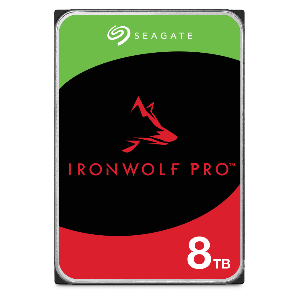 Жесткий диск 3.5'' 8 TБ IronWolf Pro, SATAIII, 7200 об/мин, 256 МБ