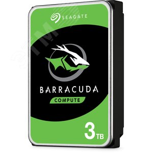 Жесткий диск 3Tb Barracuda 3.5'', SATAIII, 5400 об/мин, 256 МБ ST3000DM007 Seagate - 3
